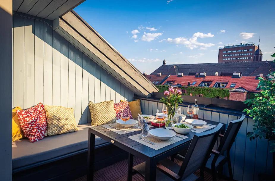 Penthouse With Private Terrace Leilighet *